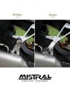 Mistral MG V100 MANDELLO/STELVIO (E5) nástavce stupaček spolujezdce